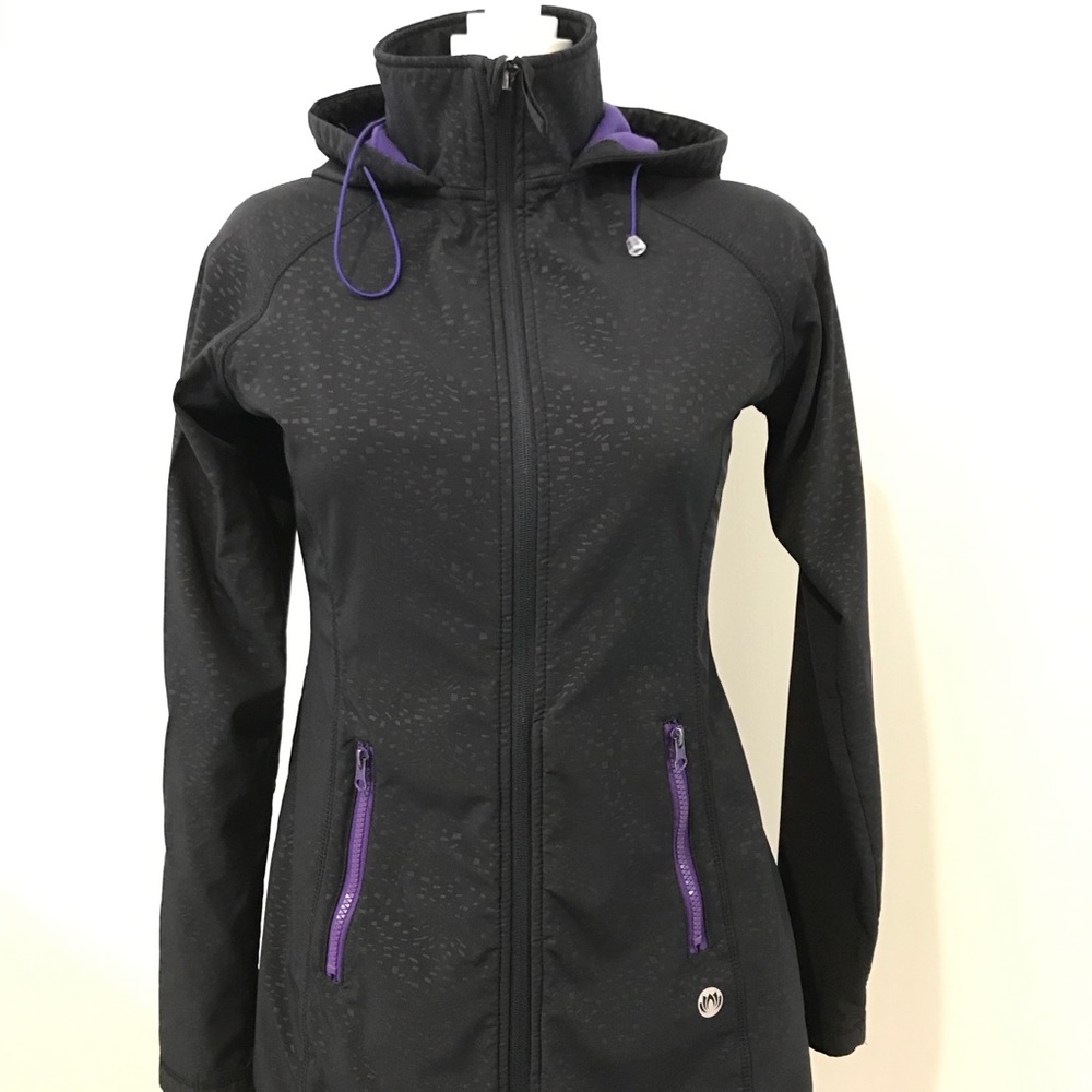 Mondetta Zip Up Jacket Windbreaker Winter Warm